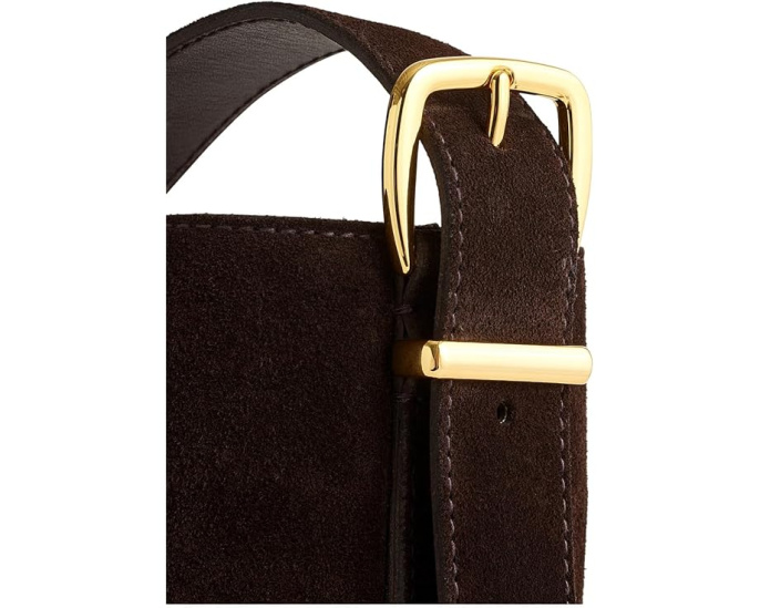 Сумка-ведро Essential из замши Madewell