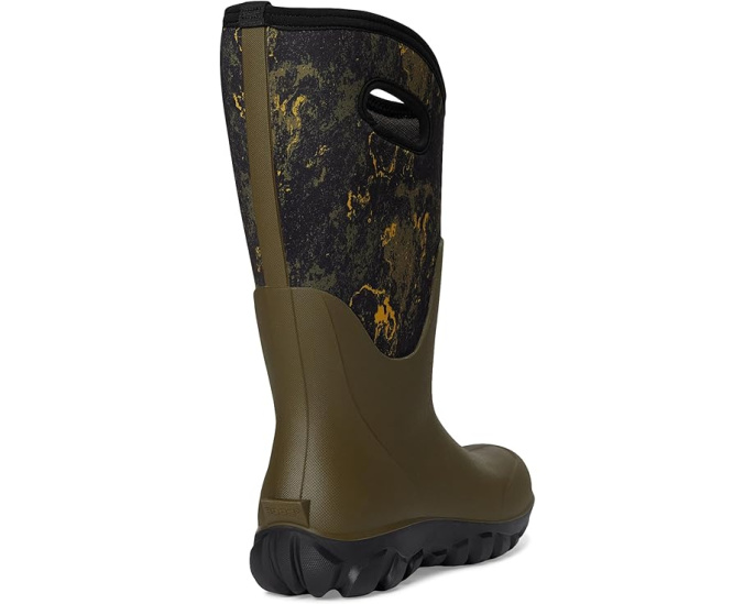 Высокие бесшовные сапоги Bogs Classic Seamless Tall с камуфляжным принтом Acid Camo и мембраной Neo Tech