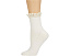 Носки Beloved Waffle Knit Ankle Free People с кружевной отделкой
