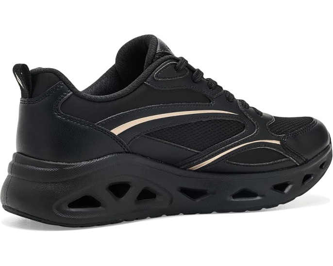 Кроссовки Skechers Uno Glide Step Lite черные