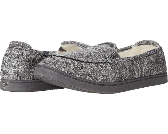 Слипоны Roxy Minnow Fur с искусственным мехом
