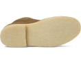 Clarks ботинки Desert Boots из замши с подошвой из натурального крепа