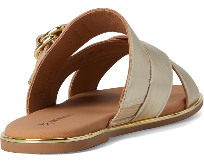 Сланцы Shayla Cross-Band Slide от Johnston & Murphy с кожаным верхом