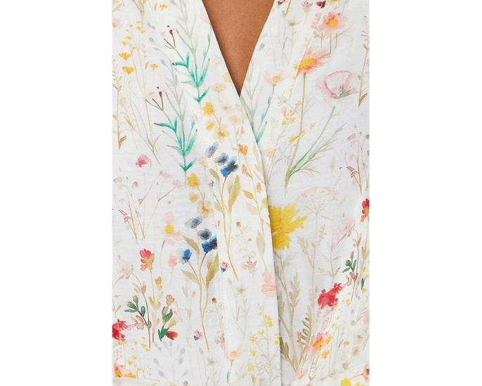 Платье Puff Sleeve Aline Belted Mini от Vince Camuto