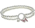 Браслет Butterfly Double Stretch от Alex and Ani с подвеской-бабочкой