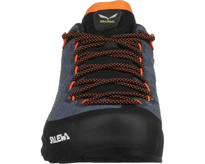 Кроссовки SALEWA Wildfire Canvas с кожаным верхом и круглым носком