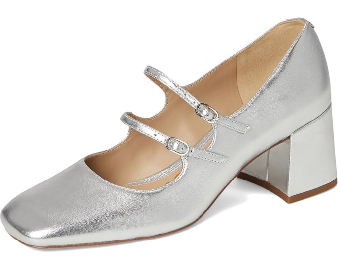 Босоножки на каблуке Sam Edelman Sarah с квадратным носком и двумя ремешками