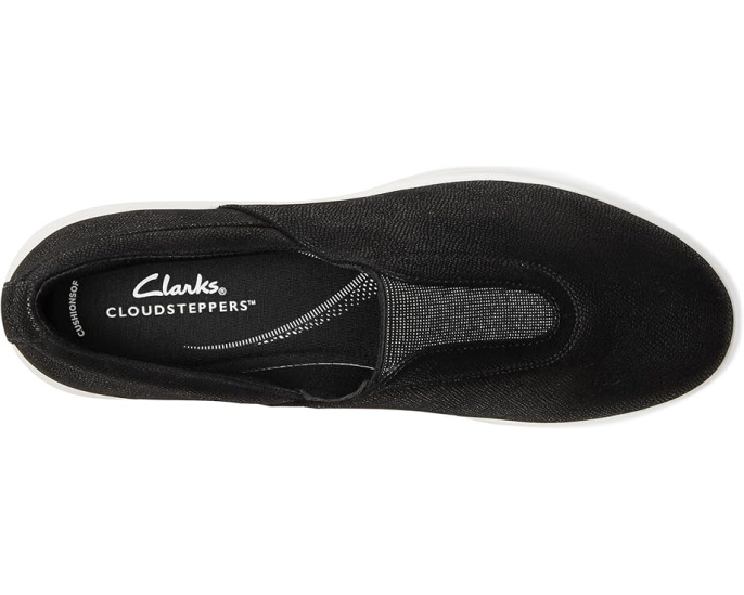 Слипоны Clarks Breezesky Ria с текстильным верхом и пеной Cushion Soft