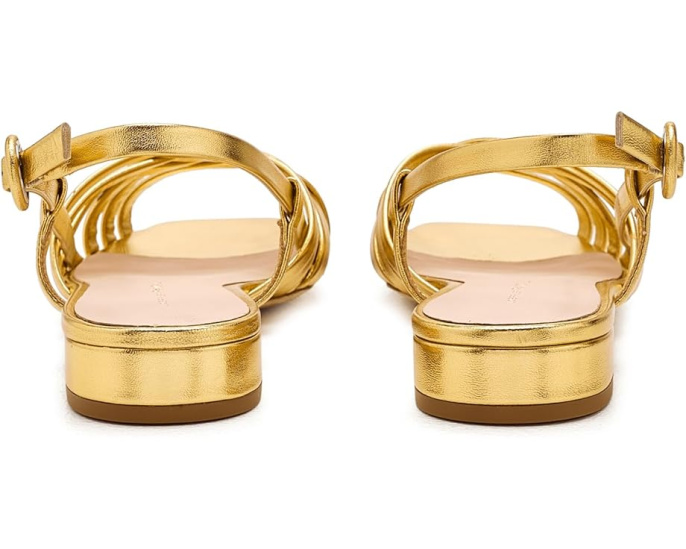 Loeffler Randall Shelly Wrap сандалии с плетением и ракушкой