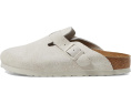 Биркенштоки Boston Soft Footbed из замши с анатомической пробковой стелькой
