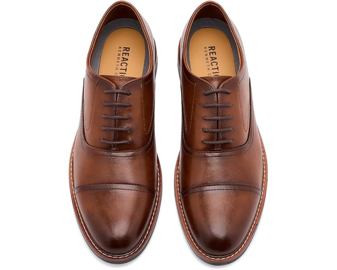 Туфли-оксфорды Lawstin с мыском и съёмной стелькой Kenneth Cole