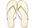 Металлические сандалии TKEES Metallics с кожаной стелькой