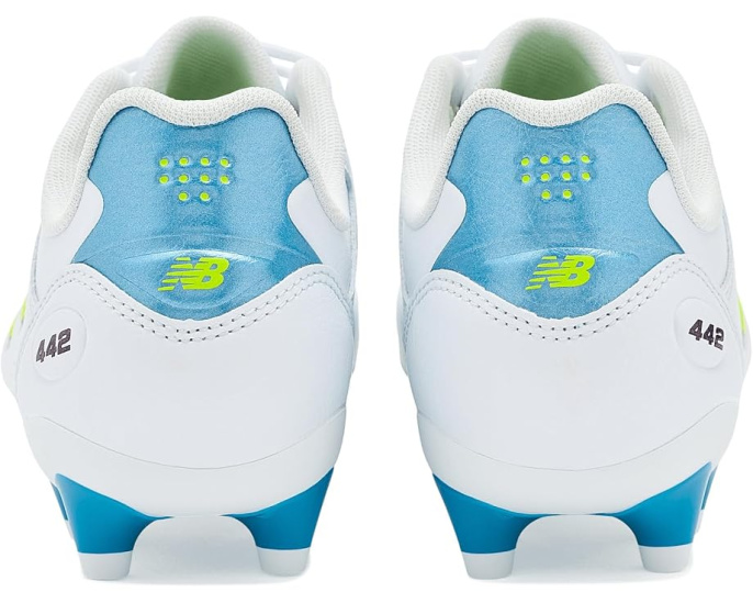 New Balance 442 Team FG V3 бутсы белые с шипами
