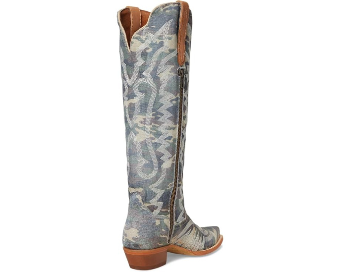 Ковбойские сапоги Dan Post Camo Darlin с камуфляжным принтом и каблуком 2.54 см