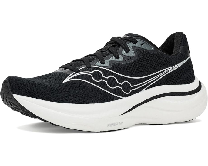 Saucony Ride 19 нейтральные кроссовки с сетчатым верхом и пеной PWRRUN+