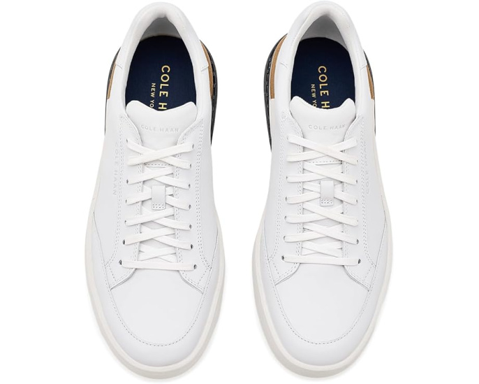 Cole Haan Кроссовки Grandpro Halfcourt Skyweave с кожаным верхом