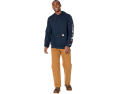 Толстовка Carhartt Force с капюшоном, огнестойкая, среднего веса, с логотипом