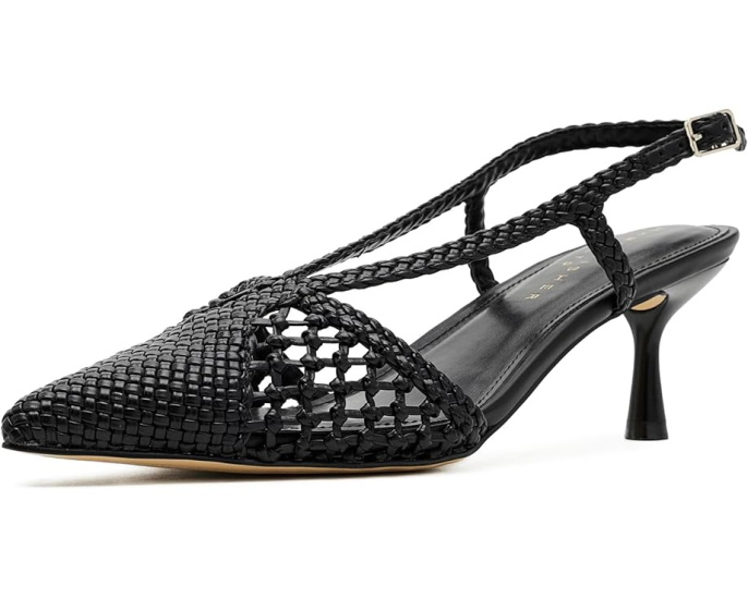 Marc Fisher LTD туфли Reagan с плетеным декором и каблуком kitten heel
