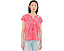Футболка Slit Front Tee Fleur с разрезом Johnny Was