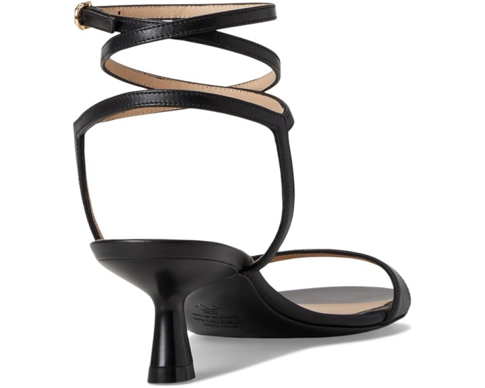 Туфли Stuart Weitzman Nudist Wrap 50 на шпильке с обертывающим ремешком
