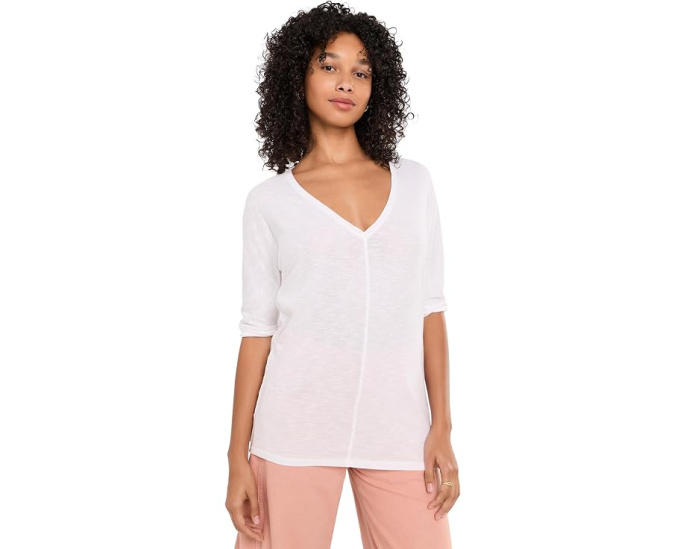 Free People Футболка High Line с V-образным вырезом