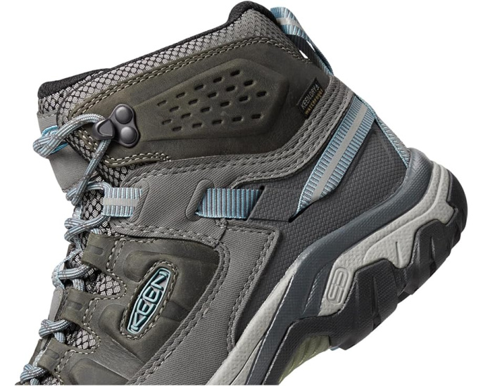 KEEN Targhee III Mid Waterproof треккинговые ботинки Magnet Atlantic Blue