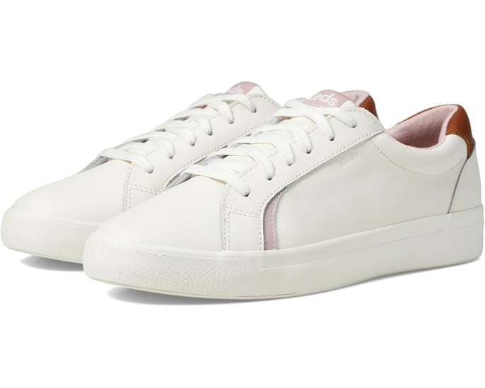 Кроссовки Keds Pursuit Lace Up из замши с классическим силуэтом