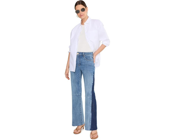 Джинсы Lulu High Rise Fab Ab Vintage Bootcut KUT from the Kloth с завышенной талией