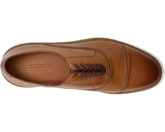 Оксфорды Allen Edmonds Parksnkr 2.0 из мелкозернистой кожи