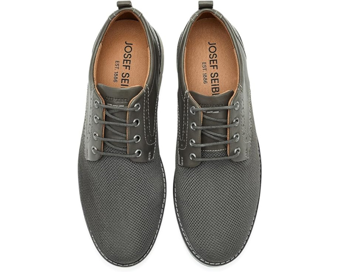 Кроссовки Josef Seibel Stuart 11 из кожи и текстиля с кожаной подкладкой