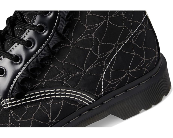 Ботинки Dr. Martens 1460 Frill с бантами и рюшами