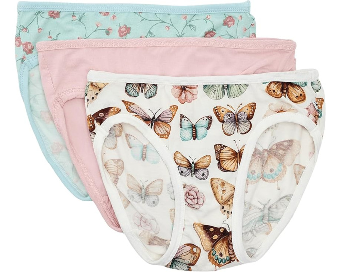 Набор из 3 трусиков для девочек с принтом от Kickee Pants