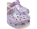 Crocs Classic Glitter Clogs блестящие сабо для малышей