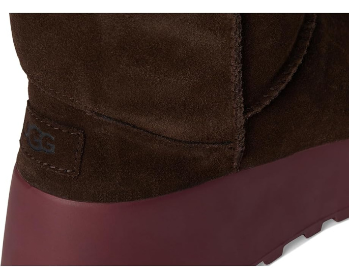 Ботинки Classic Streetscape UGG на платформе. Водоотталкивающий замш и шерстяная подкладка