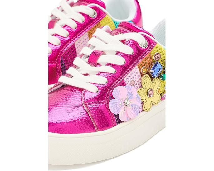 Кроссовки Kurt Geiger London Kids Mini Laney Tutti Frutti с яркой отделкой
