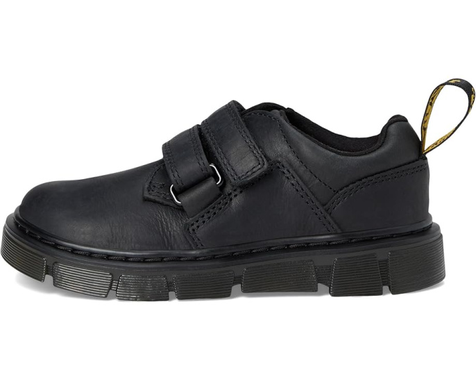 Dr. Martens Raffe Shoe J детские ботинки из кожи Вайоминг с широкой колодкой