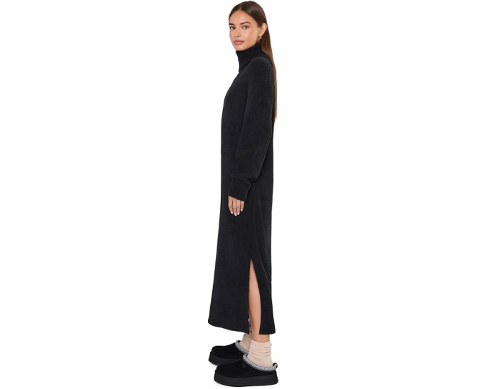 UGG Atlie водолазка в рубчик макси платье Cozy Knit