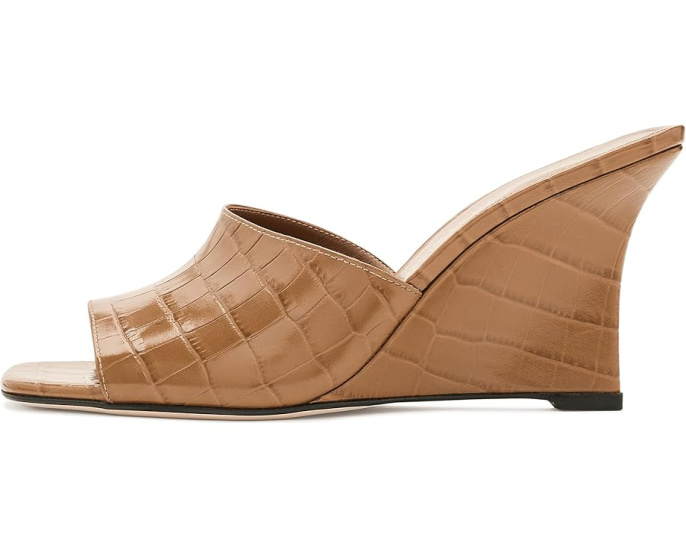 Босоножки Vinnie Wedge Mule 85 Stuart Weitzman на танкетке