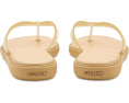 Шлепанцы Jelly Flip Flops COACH из глянцевого пластика