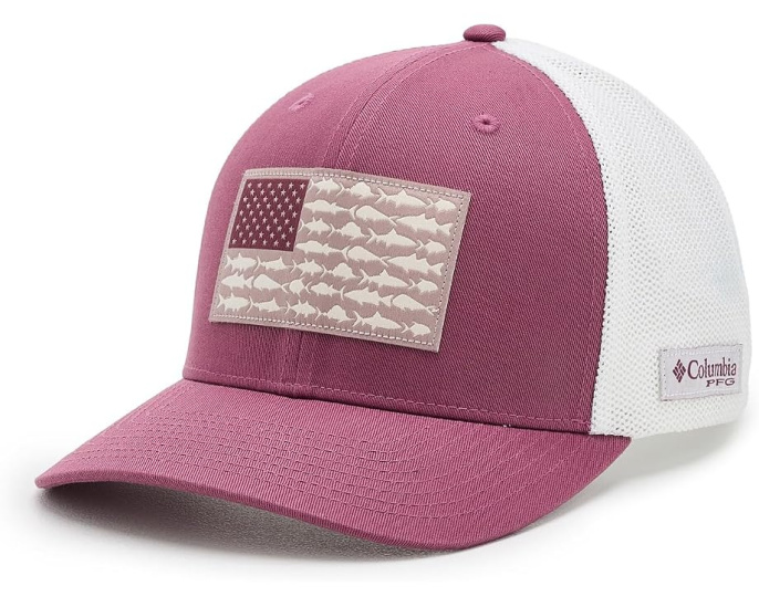 Columbia PFG Mesh Fish Flag Ball Cap кепка из сетки