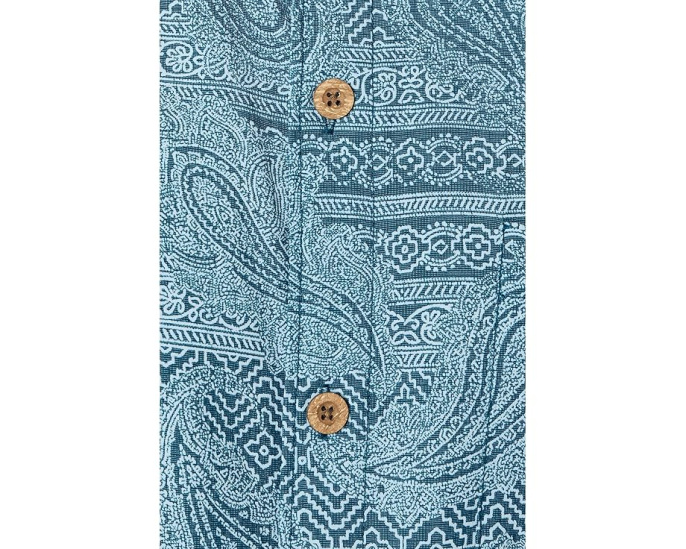 Tommy Bahama Рубашка Coastal Ease Azul Falls с тропическим принтом