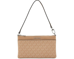 Клатч Jet Set с верхней молнией и съемным ремешком MICHAEL Michael Kors