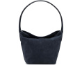 Сумка через плечо из замши Madewell Suede Port Lid Shoulder