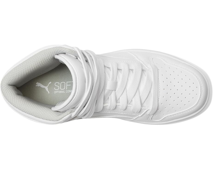 Кроссовки Puma Kids Rebound Layup из искусственной кожи в стиле хип-хоп