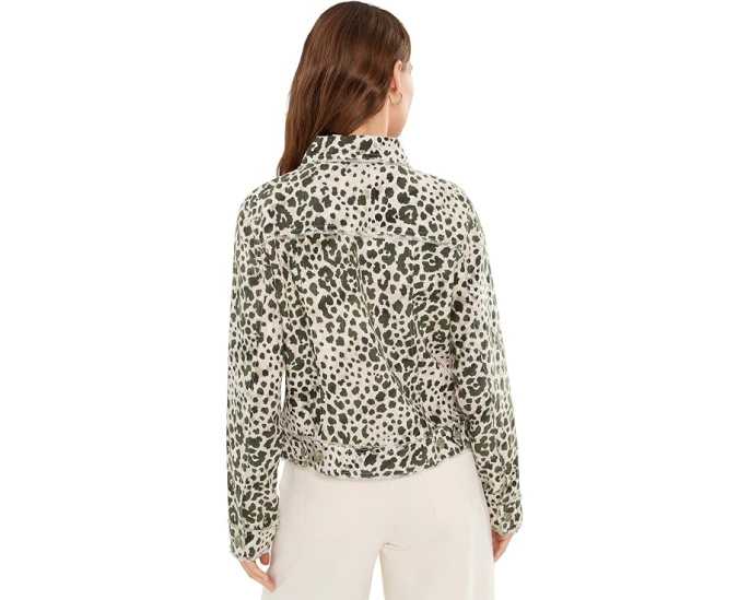 Куртка Tommy Bahama Pacific Leopard Two Palms с необработанным краем и принтом