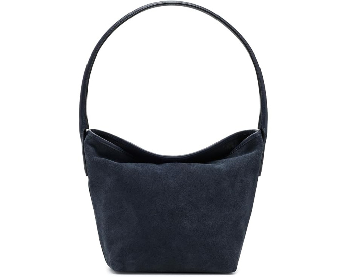 Сумка через плечо из замши Madewell Suede Port Lid Shoulder