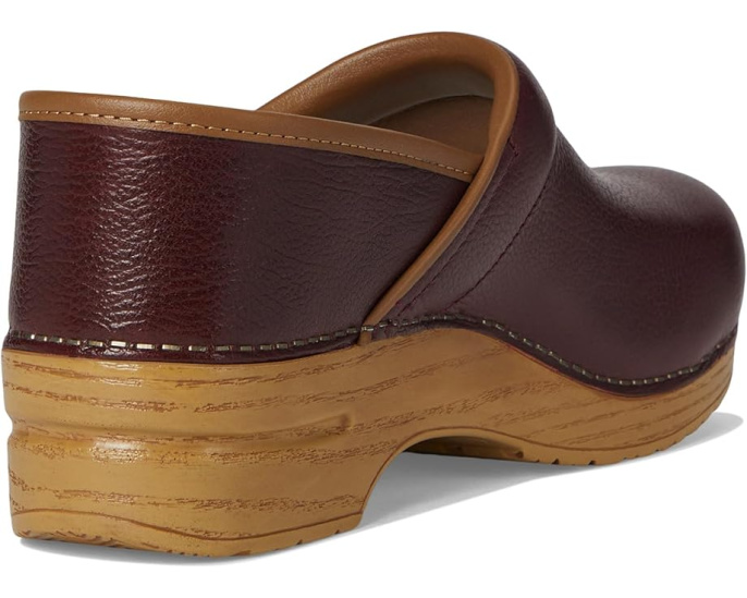 Клоги Dansko Professional с каблуком-рокером и кожаным верхом