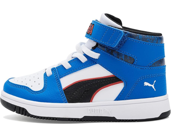 Кроссовки Puma Rebound Layup Mid с липучками для детей