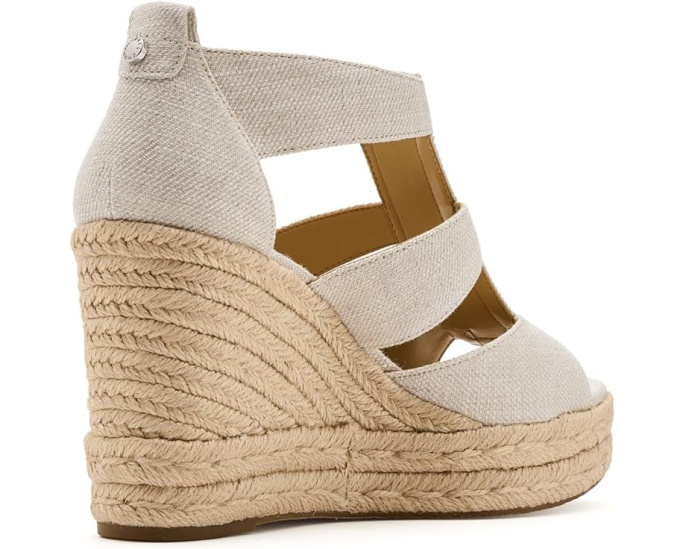 Сандалии Etta Wedge на танкетке с платформой из джута MICHAEL Michael Kors