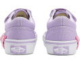 Детские кеды Vans Kids Old Skool V Butterfly на липучке с бабочкой